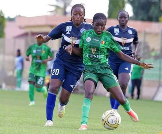 Yaoundé, le 23 mai 2023. Stade de Ngoa-Ekellé. Eding filles contre Amazones Fap (0-3)
